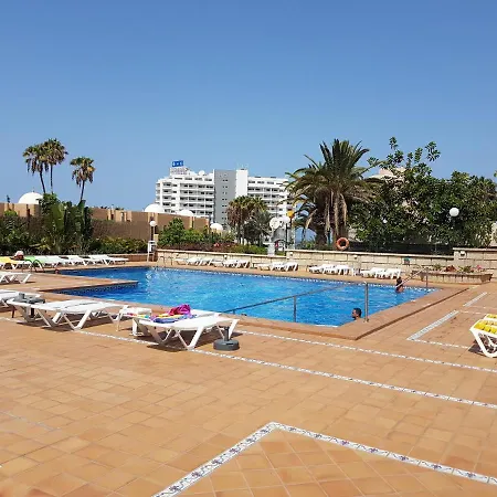 Borinquen Only 280 Meters To The Beach, Balcony With Sea View, Heated Pool, Wifi Appartement Playa de las Américas
